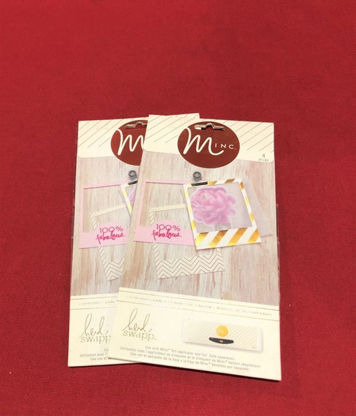 Heidi Swapp MINC Chipboard Frames Set of 2 Packs HS-370194 Set Carousel 1