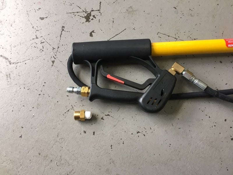 3.7m (12ft) Telescoping Pressure Washer Wand / Lance Carousel 2