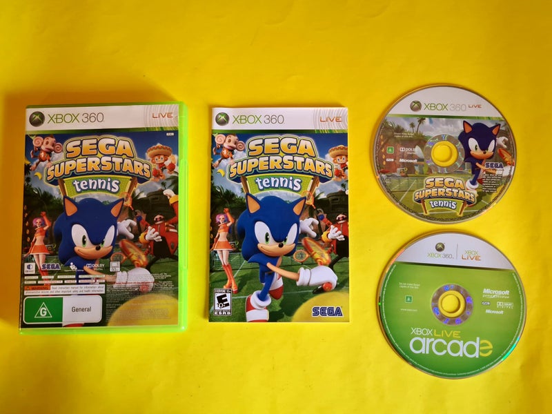 Sega Superstars Tennis & Xbox Live Arcade (Xbox 360) Carousel 1