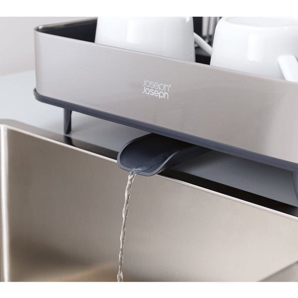Joseph Joseph Extend Steel Expandable Dish Drainer Grey Carousel 2