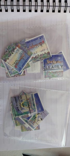 Used NZ Christmas 45 cent stamps 10 pack Carousel 1