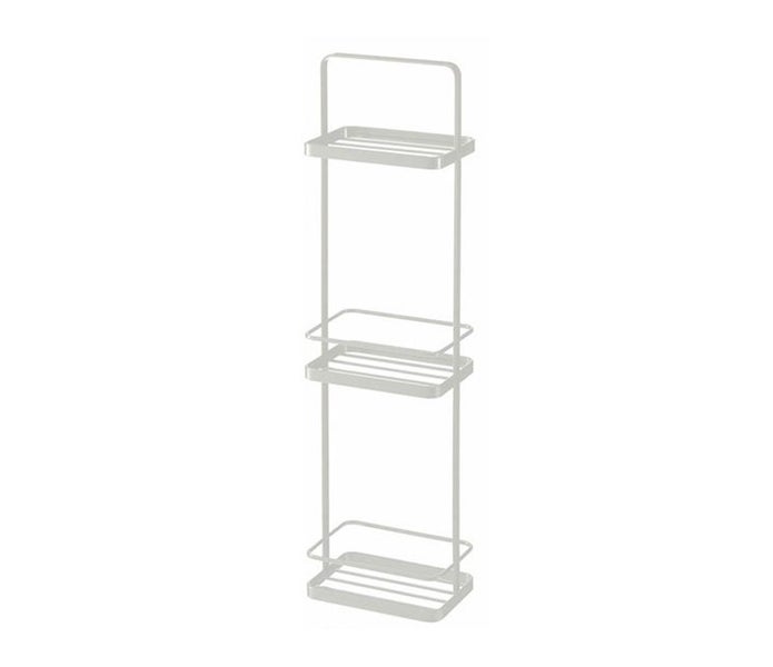 Bathroom Storage Rack Corner Shower Shelf Organizer for Toiletries Carousel 2