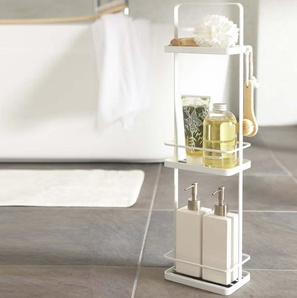 Bathroom Organizer Freestanding Carousel 1