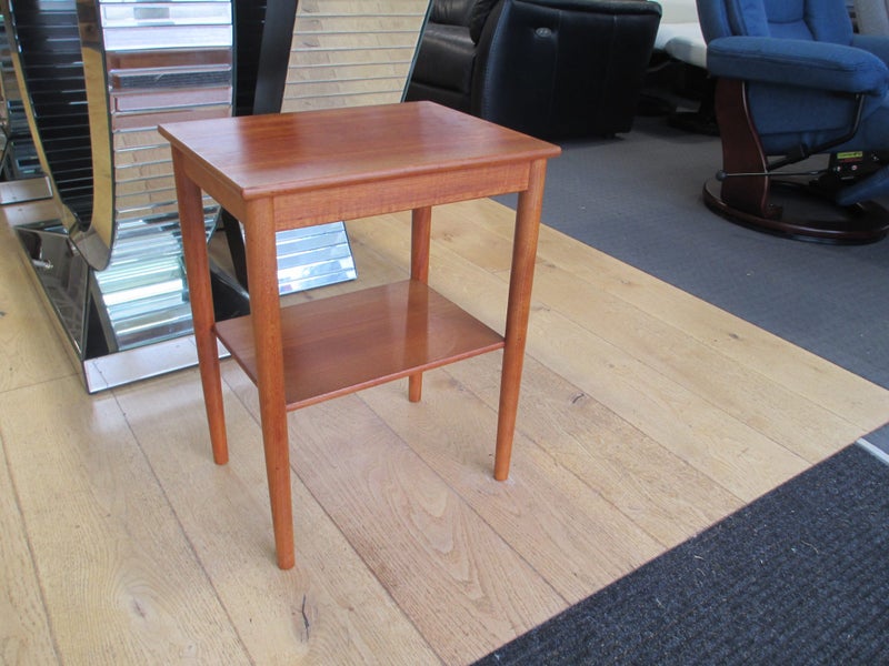 Original BØRGE MOGENSEN FOR SØBORG MØBLER Teak Side Table Carousel 1