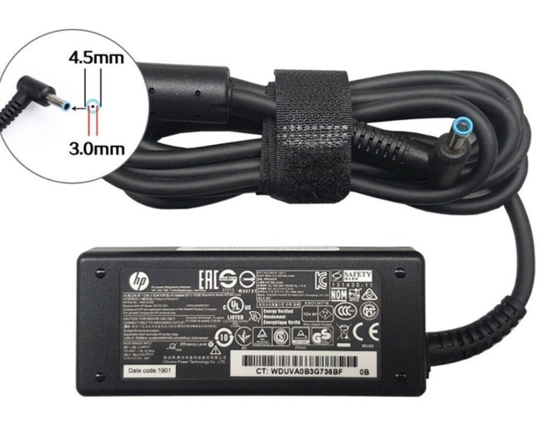 Original HP 19.5V 2.31A 45W Power Adapter 4.5mm * 3.0mm For Laptop Carousel 1