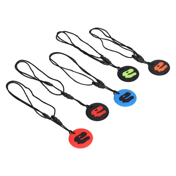 necklace teething toy silicone teething toy 5pcs Kid Silicone Dinosaur Pattern Carousel 1