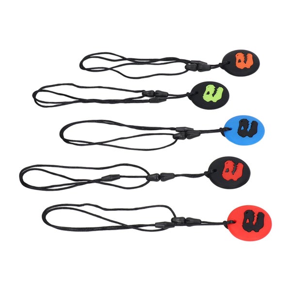 necklace teething toy silicone teething toy 5pcs Kid Silicone Dinosaur Pattern Carousel 2