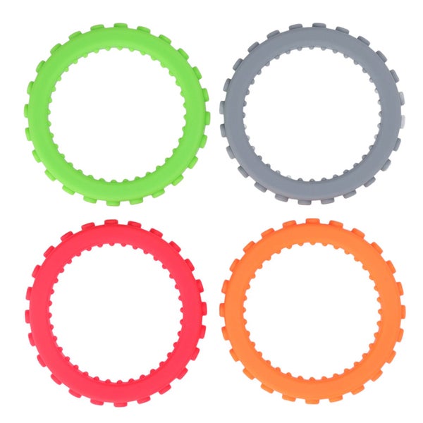 infant teethers bracelet baby chewing bracelet toy 4pcs Baby Teethers Bracelet Carousel 8