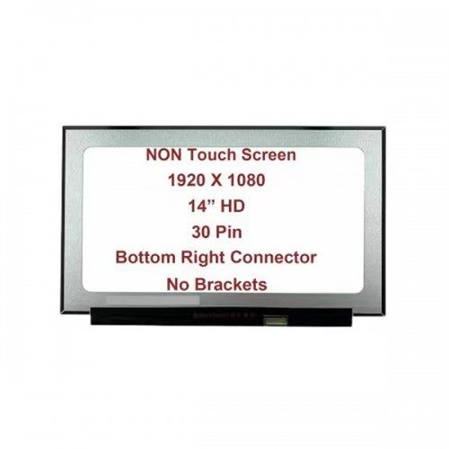 LED LCD Screen NT140FHM-N43 V8.0 14.0 FHD (1920x1080) Matte Bottom Right 30 Pin Carousel 1
