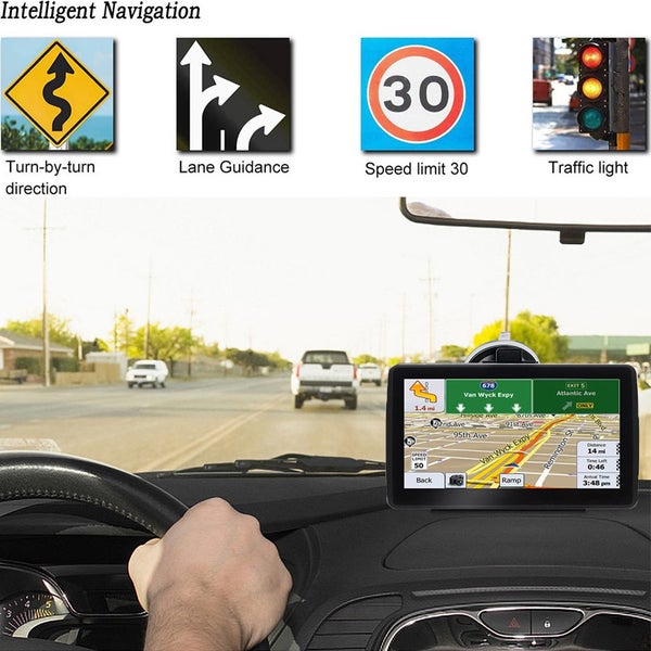 5 inch GPS Navigation for RV Car, Universal 5 Inch Touch Screen Car Navigator Carousel 2