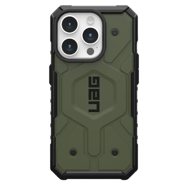 UAG Pathfinder MagSafe Apple iPhone 15 Pro (6.1') Case - Olive Drab (11428111... Carousel 1