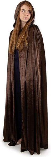 Hoodie Costume Cape Velvet Adult Cloak L2057CF0 Carousel 2