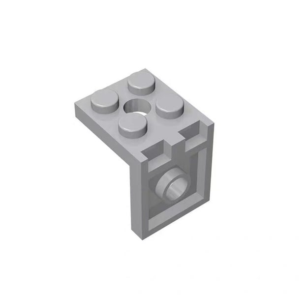 Grey 2X2 Dots Figures Stand Base Plate Holder Wall Display Kids Toys Carousel 1