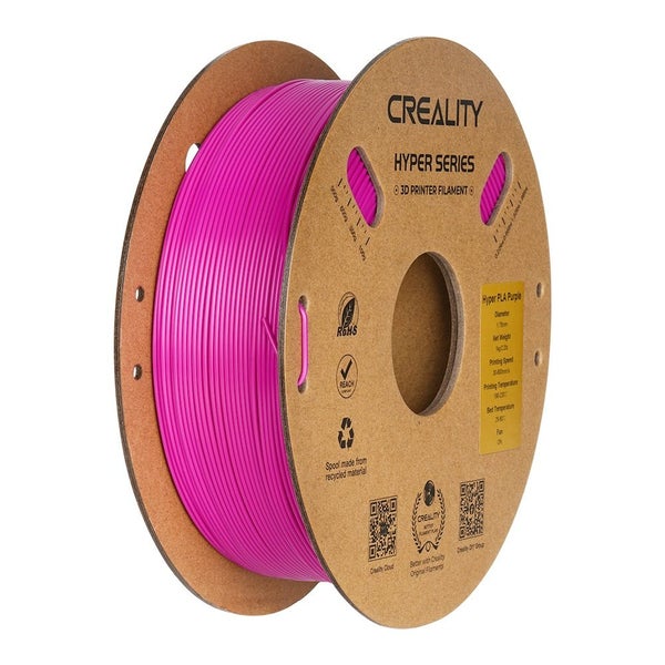 Creality Hyper Series PLA Filament 1.75mm 1KG for High Speed 3D Printing- PURPLE Carousel 1