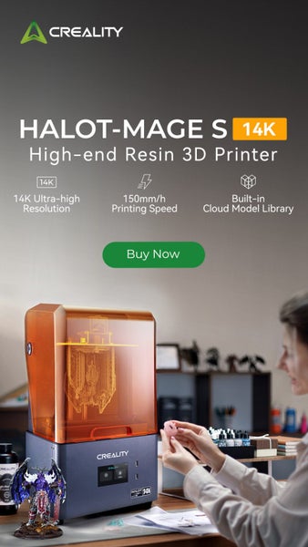 Creality Halot Mage S 14k 10.1 inch Screen Ultra High 14k Resolution 3D Printer Carousel 2