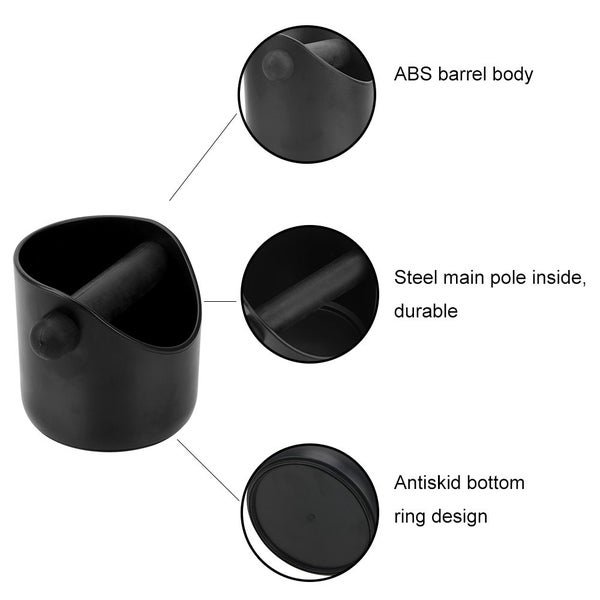 Coffee Grind Knock Box Espresso Grounds Container Cafe Accessories Carousel 7