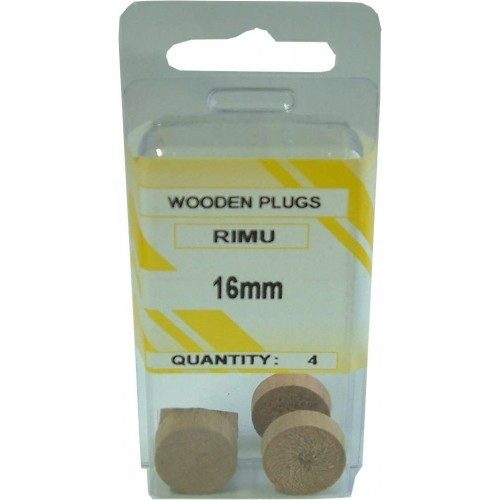 Wooden Plug Buttons Rimu 11mm 6/Pack Carousel 1