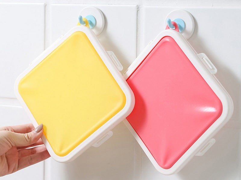 3 X Reusable Sandwich Boxes Food Storage Box School Lunch Container Lunch Boxes Carousel 3