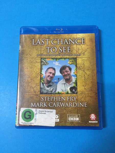 Last Chance To See: In the footsteps of Douglas Adams (Blu-Ray) Carousel 1
