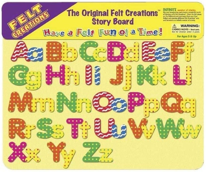 Felt Creations Alphabet Carousel 1