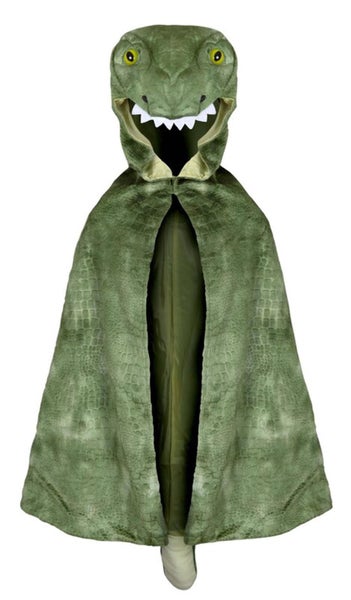 Great Pretenders T-Rex Hooded Cape - Size 4-5 Carousel 1