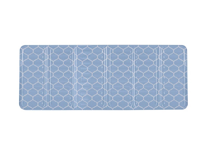 2 X Kitchen Cooking Anti Splatter Oil Splash Shield Guard Blue Carousel 2