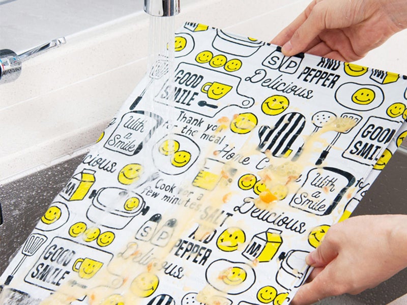 2 X Kitchen Cooking Anti Splatter Oil Splash Shield Guard Yellow Carousel 3