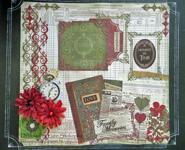 Bo Bunny Ornate Frame Dies 4 piece - AC-12839783B Carousel 4