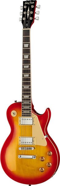 New Harley Benton SC-450 Classic Series Electric Guitar Cherry Burst High Gloss Carousel 1