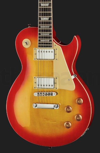 New Harley Benton SC-450 Classic Series Electric Guitar Cherry Burst High Gloss Carousel 2