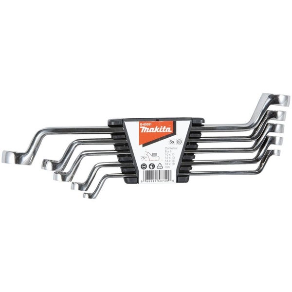 Makita Double Box Wrench 5pc Set Carousel 1