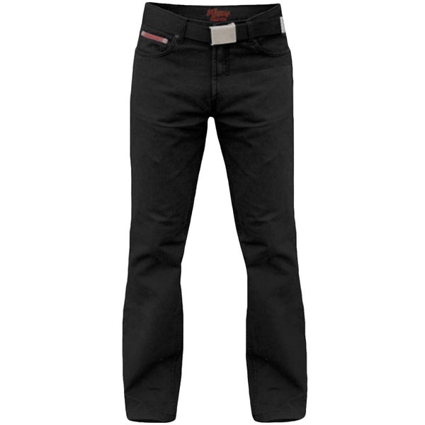 Duke London Mens Mario Big Tall King Size Bedford Cord Jeans With Belt Carousel 1