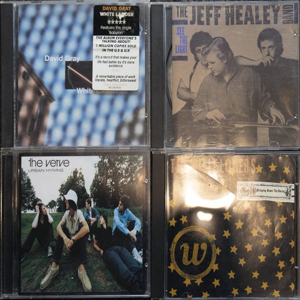Easy Listening Rock - CD's (The Verve, Jeff Healey, David Gray, The Wallflowers) Carousel 1