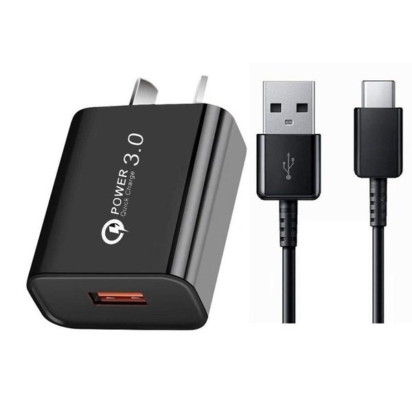 Oppo Find X X2 Neo Pro Lite Find Y Reno 10X QC3.0 USB Wall Charger +Type-C Cable Carousel 2