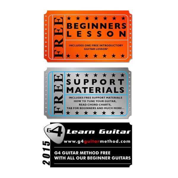 Artist LSPC Blue Beginner Acoustic Guitar Pack Carousel 12