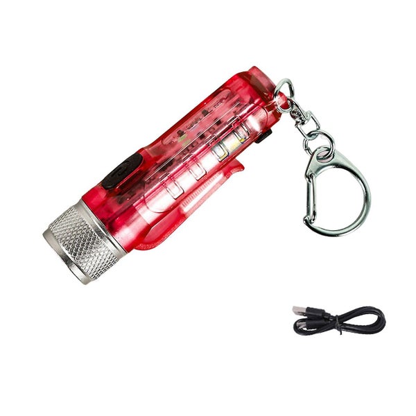 Portable Keychain Flashlight Usb Rechargeable Led Flashlight Outdoor Keychain Li Carousel 1