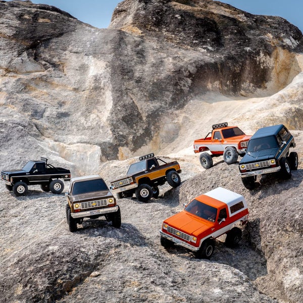 FMS 1/24 RC Pickup Truck SUV 4WD 2.4GHz Hobby RC Off-Road Remote Control Car Carousel 9
