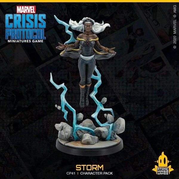 Marvel Crisis Protocol Miniatures Game: Cyclops and Storm Carousel 3