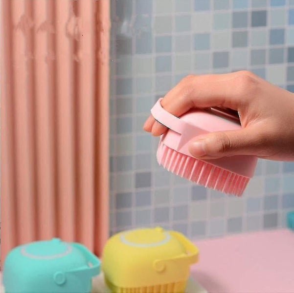 Baby Silicone Bath Brush Super Soft Kids Bath Brush Multifunctional Bath Brush Carousel 2