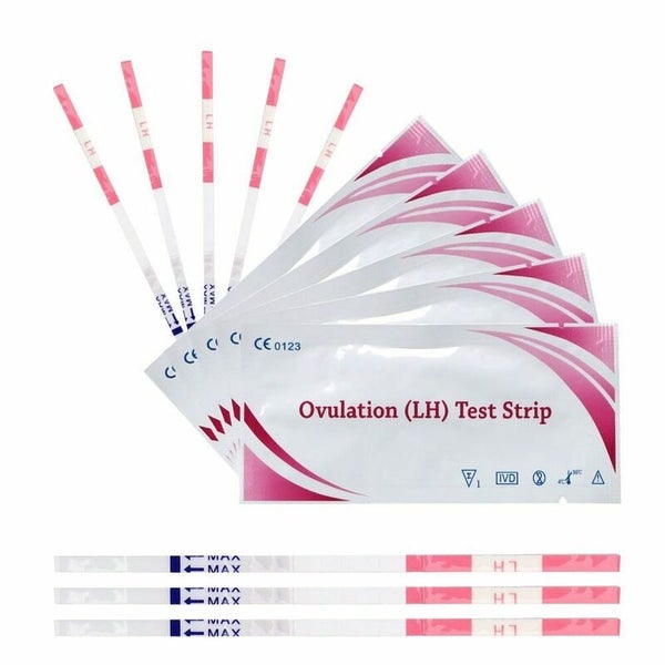 100pcs Ovulation Test Strips Fertility Predictor Stick Carousel 1