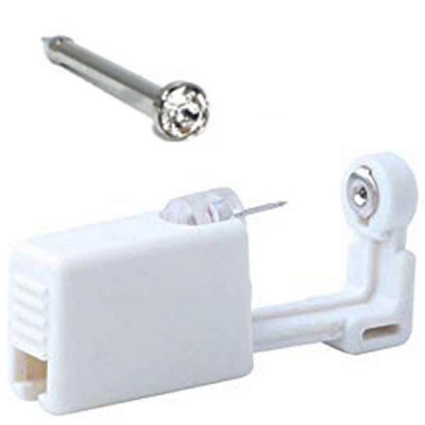 1pcs Ear Piercing Gun, Disposable Sterile Nose Piercing Gun Safety Self Ear Pier Carousel 1