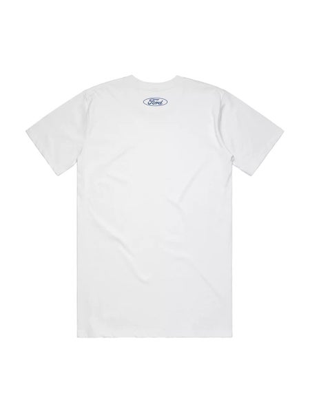 Ford Unisex White Silicone T-Shirt Carousel 2