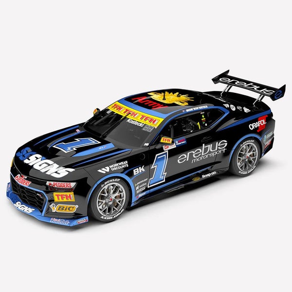 1:18 Erebus Motorsport #1 Chevrolet Camaro ZL1 - 2024 Perth SuperSprint Throw... Carousel 1
