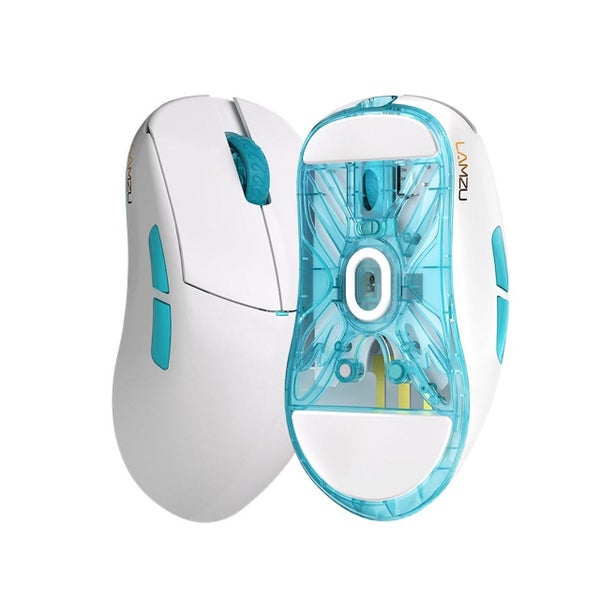 Lamzu Atlantis OG V2 Pro Wired/Wireless Superlight Gaming Mouse White Carousel 1