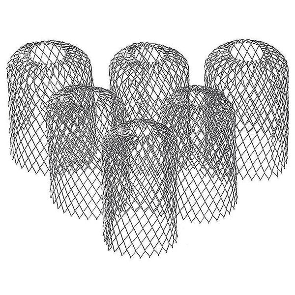 6pcs Flexible Gutter Filter Metal Gutter Guard Anti-rodent Leaves Adjustable G Carousel 1