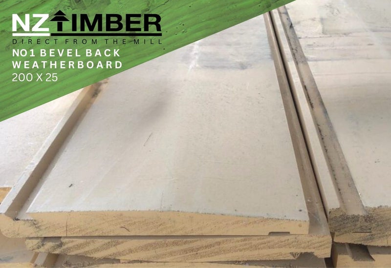 200X25(185X18) FJ NO.1 H3 PP BEVEL BACK WEATHERBOARD Carousel 1
