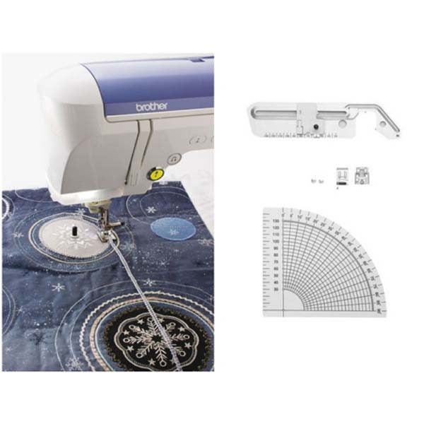 Brother Circular Attachment Sewing Machine Foot Quilting Genuine Carousel 2