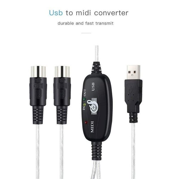Hod Health And Home Usb Interface To Midi Converter Music Keyboard Piano Connect Carousel 2