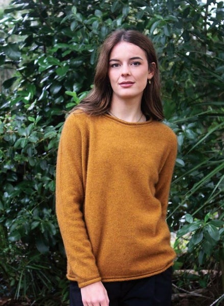 Possum Merino Scroll Jumper Carousel 2