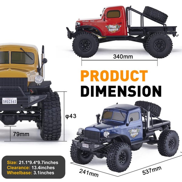 1/10 4x4 Base Camp 4WD Rock Crawler Brushed RTR Carousel 2